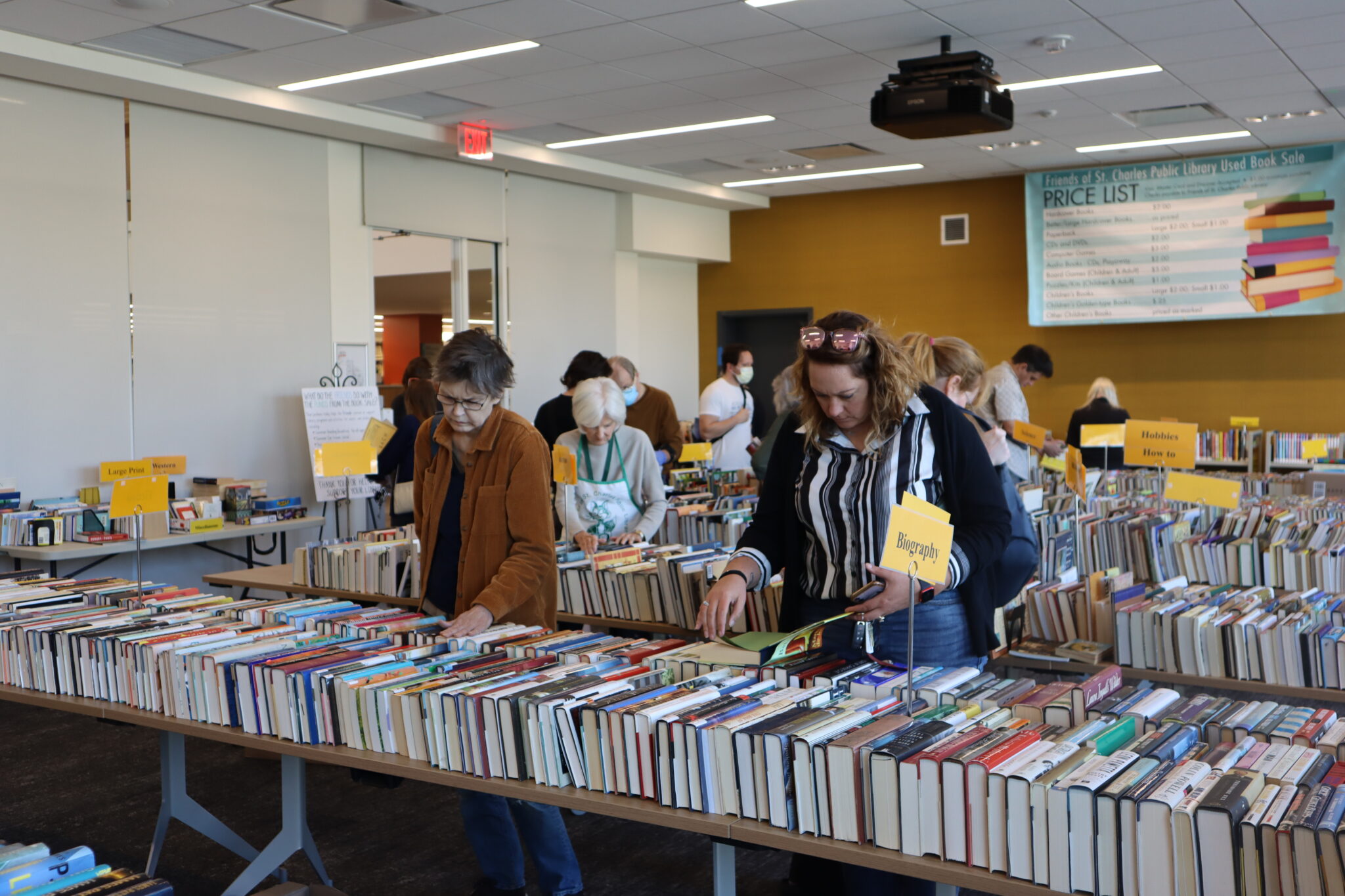 Used Book Sale St. Charles Public Library