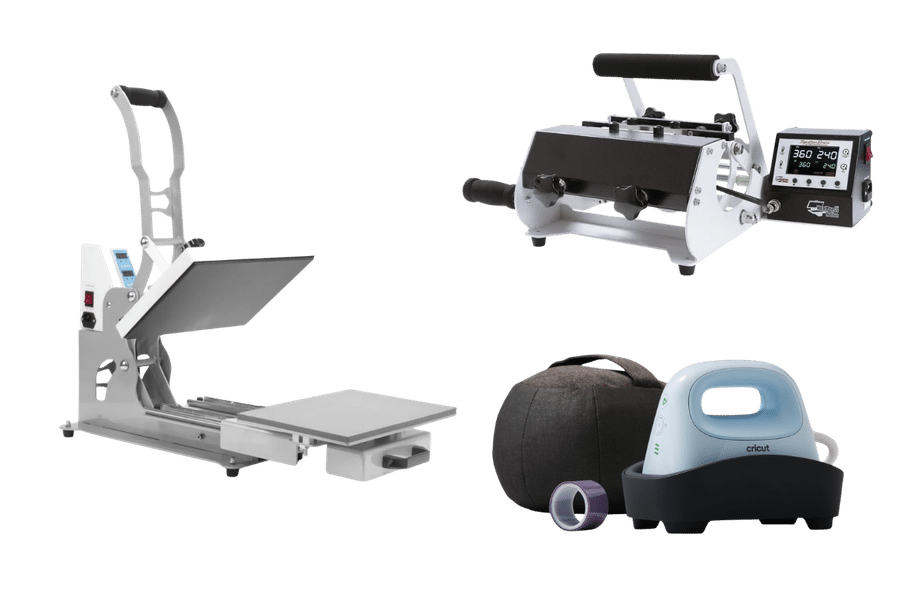 heat press, mug press, hat press machines